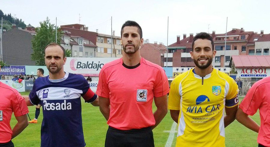 Algeciras siembra dudas sobre el árbitro del partido contra el Rayo Majadahonda porque es de Pontevedra