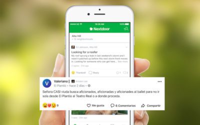 La red social «Nextdoor» lanza una campaña en Majadahonda y los vecinos responden: «¡En 2023 apuesta por lo local!»