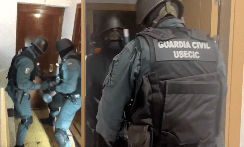 Guardia Civil detiene a la «banda de los colombianos»: falsos «turistas» que atracaban chalés de Las Rozas, Majadahonda, Villalba, Galapagar y El Escorial