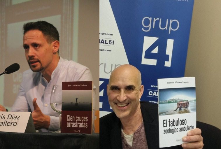 Ramón Alcaraz y José Luis Díaz Caballero, dos escritores en Majadahonda: de «Los hombres de Paco» a una alumna «Premio Planeta»