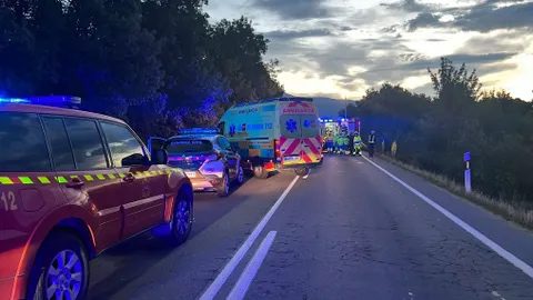 La conductora y las niñas del accidente de Villalba a Moralzarzal llevaban el cinturón pero Guardia Civil concluye que hubo «distracción»: habla la agente herida