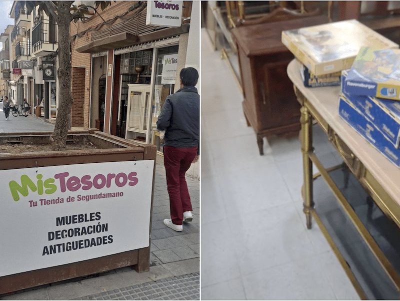 Cierra la tienda «Mis Tesoros» (Majadahonda) de objetos de 2ª mano: reclaman más apoyo al comercio local