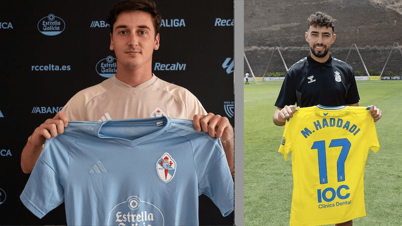 5 jugadores de La Oliva en 1ª División y 4 «internacionales»: Dotor (ex Rayo Majadahonda) y Benítez se reencuentran en el Celta