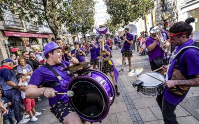 Éxito apoteósico de los «Txarangutanes» de Majadahonda en las Fiestas de Vitoria 2023: habla Javier Gordillo (trompeta)