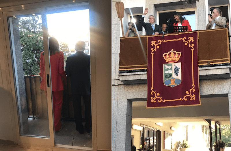 El pregón de Majadahonda llega hasta la Patagonia: los diarios deportivos se hacen eco de la presencia de Cerezo en el balcón del Ayuntamiento