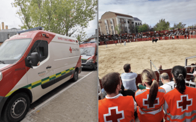 Cruz Roja: 22 borracheras en el Recinto Ferial y 1 quemado con una parrilla en los encierros, balance de heridos en las Fiestas de Majadahonda 2023