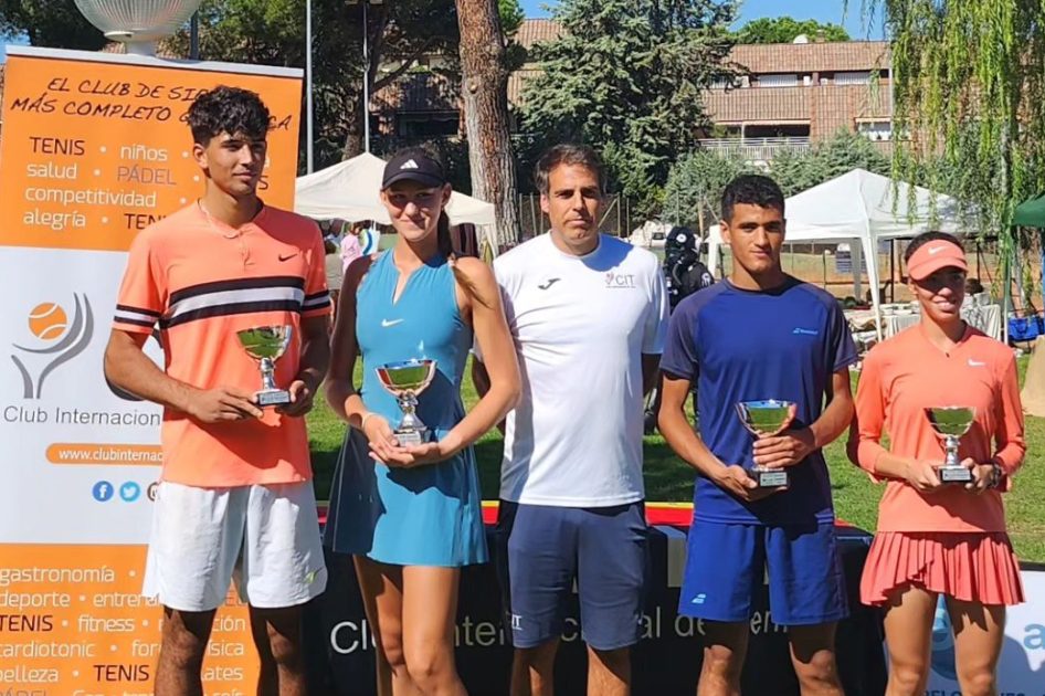 Deportes Majadahonda: Adam Nizar Bouyacoub, tenista marroquí, gana el «Roland Garros» de Majadahonda