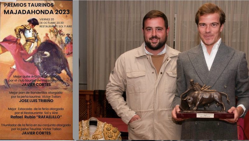 Javier Cortés, Tribiño y «Rafaelillo», premiados en la corrida de las Fiestas de Majadahonda 2023: 12º aniversario de la muerte de «Antoñete» en Puerta de Hierro