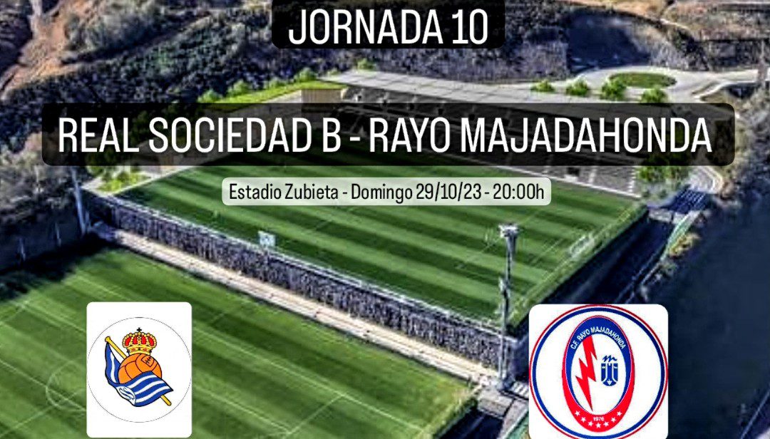 Rayo Majadahonda viaja a tierras vascas: análisis de la Real Sociedad B en Zubieta
