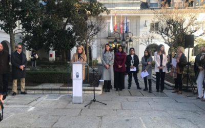 Fotos: Manifiesto del Día Internacional para la Eliminación de la Violencia contra la Mujer leído en Majadahonda