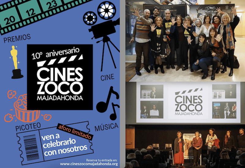10º Aniversario de Cines Zoco Majadahonda con película gratis y fiesta: 364 directores, 530 invitados y 570 eventos