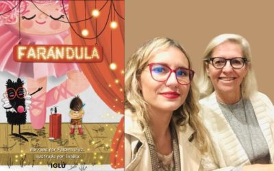 Las majariegas Paloma Díaz (tía) y EvaBlu (sobrina) presentan su cuento «Farándula» en la Biblioteca de Majadahonda