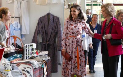 Telemadrid revela que la reina Letizia visitó el Mercadillo de Majadahonda