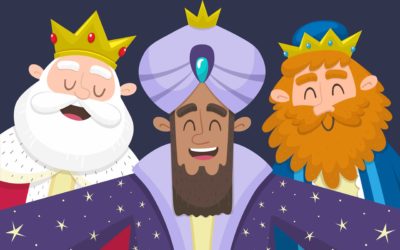 Miguel Sanchiz (Majadahonda Magazin) consigue una entrevista con los 3 Reyes Magos para que los adultos se la lean a los niños