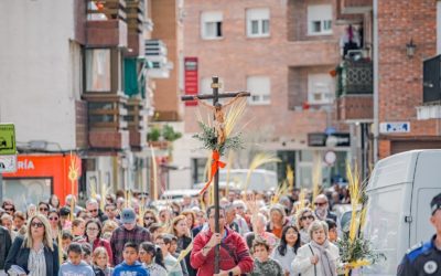 Éxito de la Procesión del «Domingo de Ramos» en Majadahonda: el reportaje gráfico de la Iglesia Santa Catalina