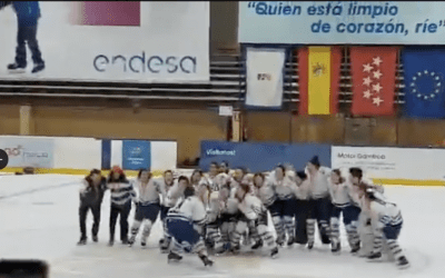 Hockey Hielo: el Txuri Urdin se «pasea» por Majadahonda y «destrona» de nuevo al equipo femenino