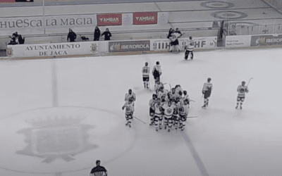 Hockey Hielo Majadahonda masculino alcanza la Final del Campeonato de Liga 2024 tras eliminar al FC Barcelona (1-2) y se la jugará contra el Jaca