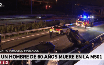 Tragedia en Villaviciosa de Odón: 1 conductor de 60 años muerto, 1 niña de 5 sin ojo y otro de 50 evacuado a Majadahonda