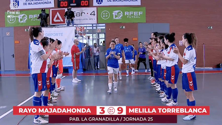 Fútbol Sala Femenino: el Torreblanca de Melilla celebra el título copero con goleada (3-9) ante un Rayo Majadahonda que se asoma al abismo