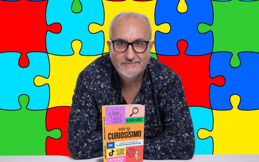 Alfred López presenta su nuevo libro de curiosidades; ‘Esto es CURIOSÍSIMO’