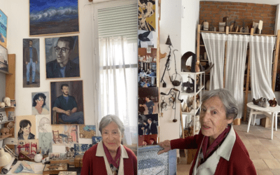 Carmen Perujo (Majadahonda), artista de 94 años: “Me ofrecieron quitar la cruz del Valle de los Caídos para poner una paloma mía pero dije que no”