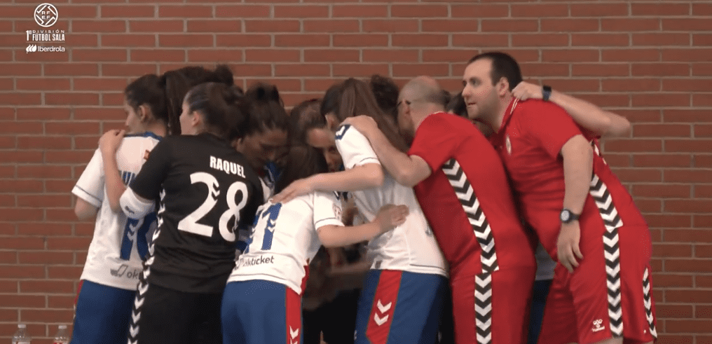 Fútbol Sala Femenino se despide de su afición en Primera División con una victoria (4-3) ante el campeón de liga Burela (Lugo)