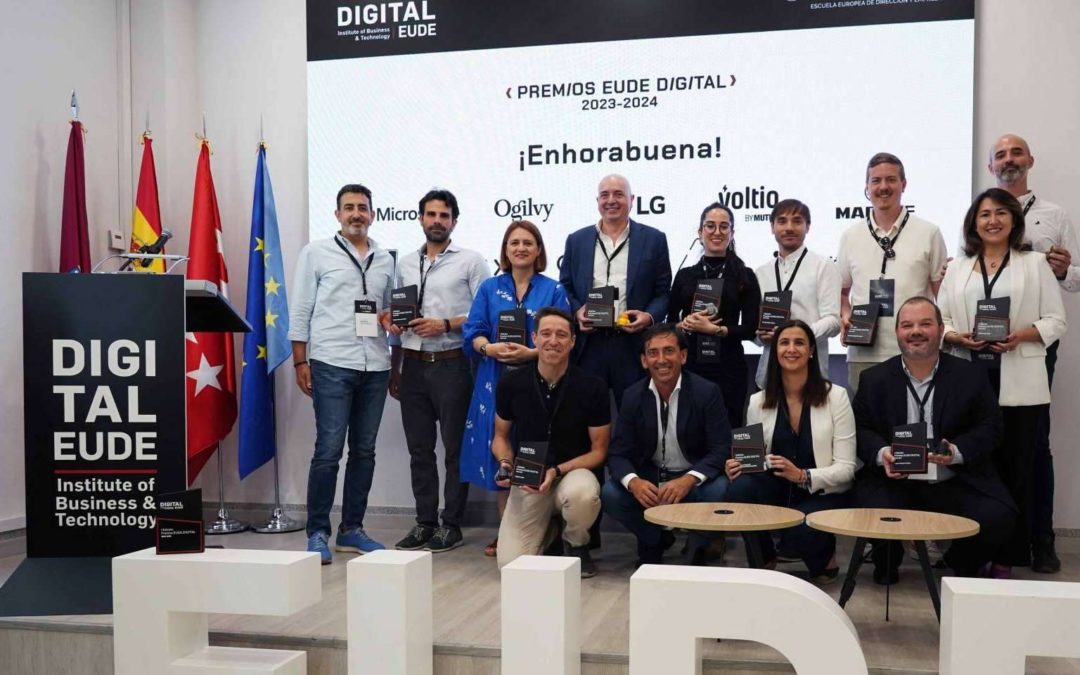 Transformación tecnológica, liderazgo y emprendimiento marcan la I Edición de los Premios EUDE Digital