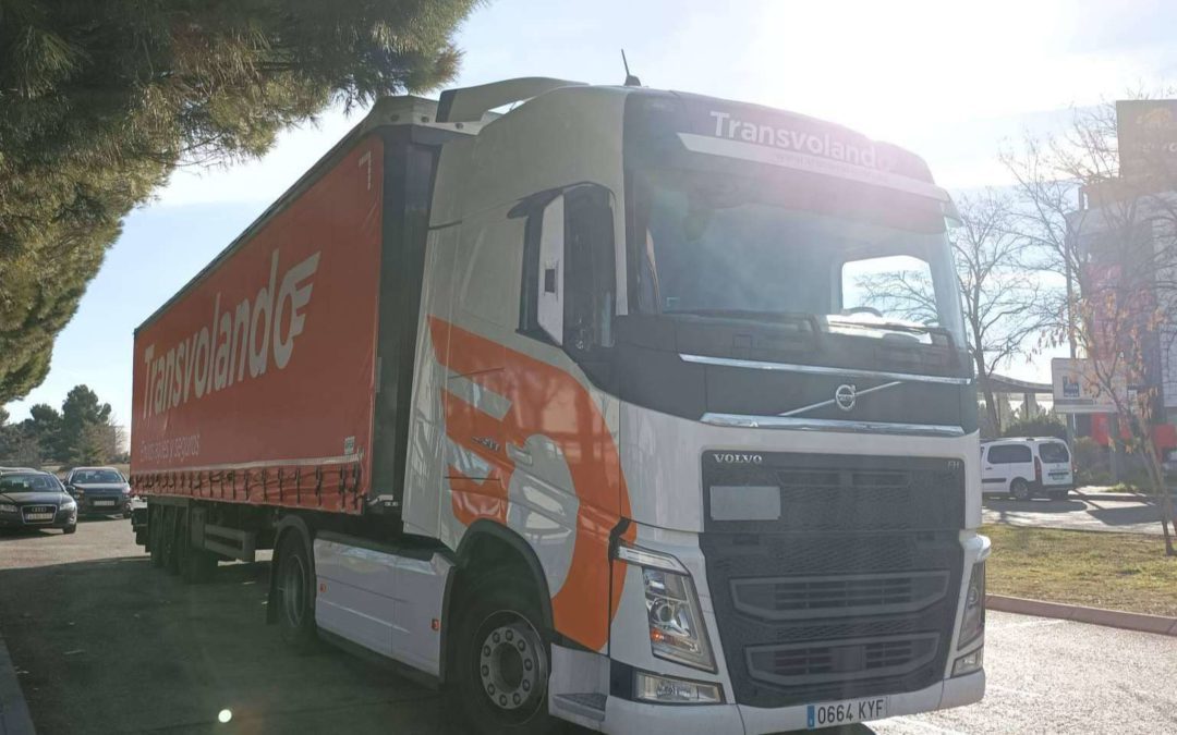 Servicio de transporte especial por carretera a toda España, a través de Transvolando