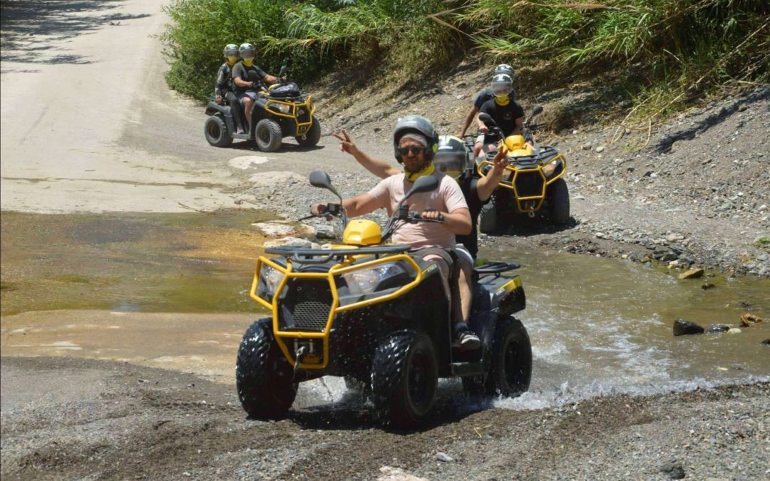 Tour con quads, una excelente actividad para hacer al venir de crucero a Málaga