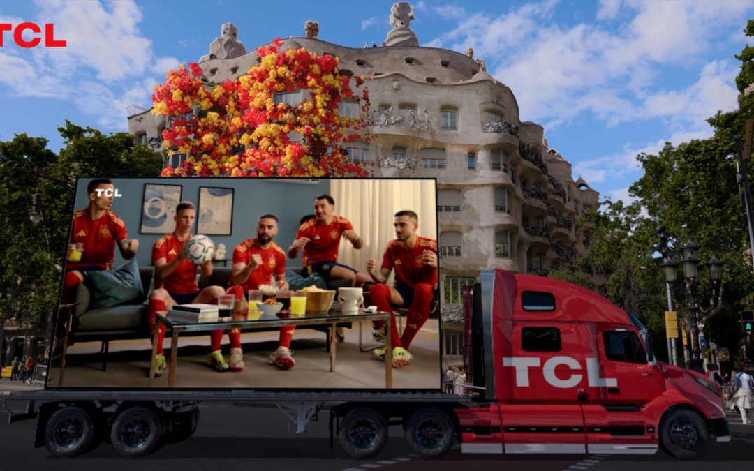Es ‘Time to Go Big’ de la mano de TCL con una campaña épica de FOOH para celebrar las competiciones europeas de fútbol de este verano