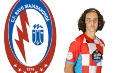 El joven mediocentro de 19 años, Hugo García (CD Lugo) se une al nuevo Rayo Majadahonda para la temporada 2024/25