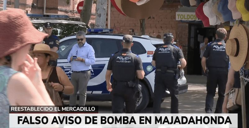 «Indignación, miedo y angustia» durante el desalojo del Mercadillo de Majadahonda: concejales y mandos policiales difunden el suceso