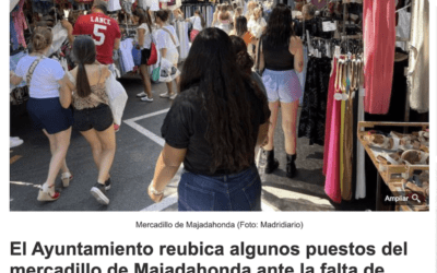 3 nuevos reportajes sobre el Mercadillo de Majadahonda en la prensa nacional pero solo 1 sobre la «polémica» ampliación