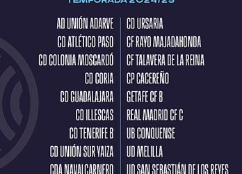 La Federación asigna los rivales del Rayo Majadahonda 24/25: 7 de Madrid, 4 de La Mancha, 3 de Canarias, 2 de Cáceres y 1 de Melilla