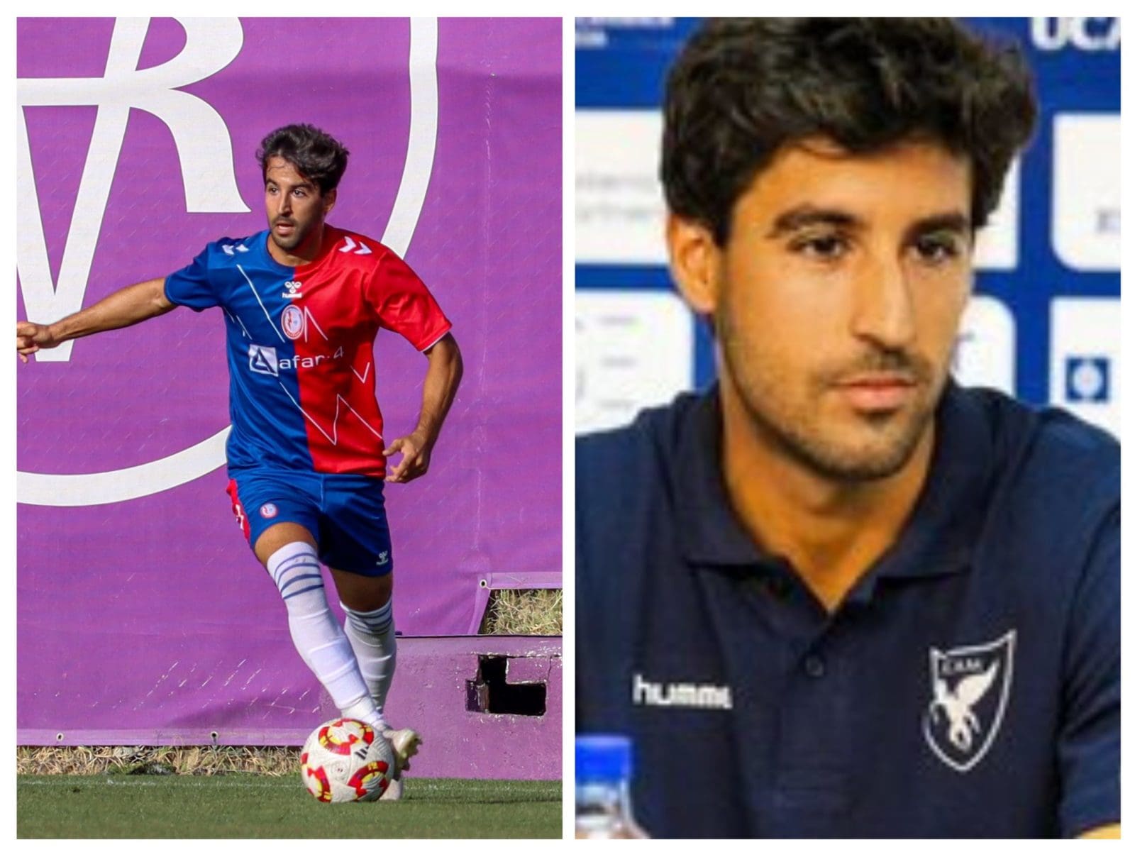 Fer Pina (Rayo Majadahonda)contra el Coria: «llego en un momento muy bueno, bastante maduro para hacer muy buen año»