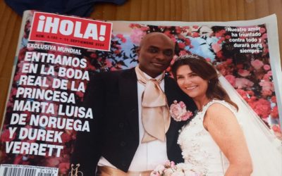 De Majadahonda a Oslo: la capital de Noruega en la boda de la princesa Marta Luisa con Derek Verret, un chamán de color