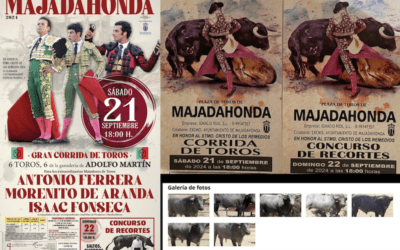 La prensa taurina elogia el cartel de las Fiestas de Majadahonda: Adolfo Martín sirve los astados de los encierros y los recortes