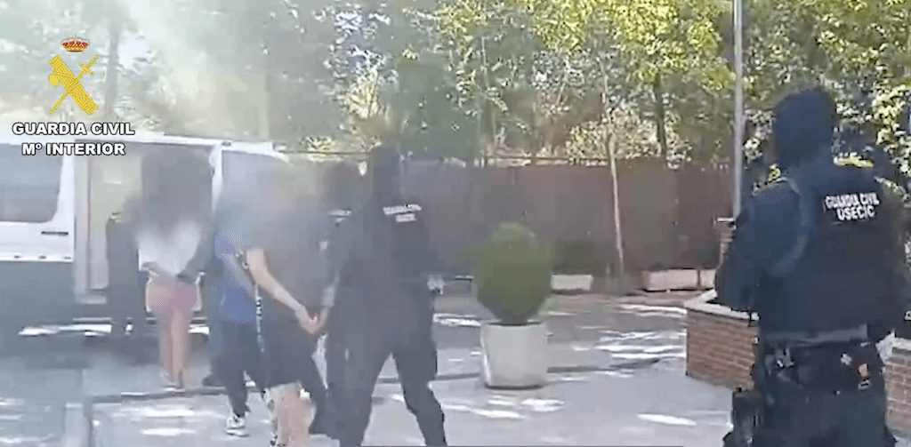 Nuevo éxito de la Guardia Civil (vídeo): desarticula una banda chilena de ladrones de casas en Las Rozas, Pozuelo, Boadilla y Villaviciosa
