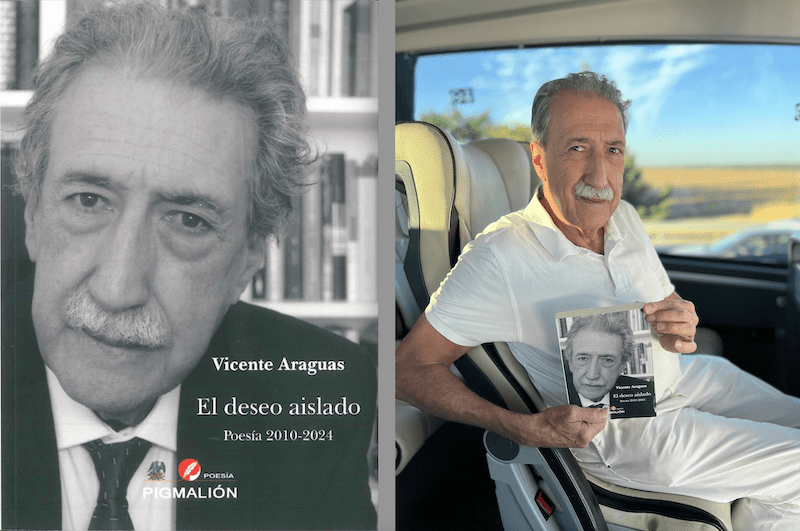 Entrevista con el poeta Vicente Araguas (Majadahonda): «la vida es puro naufragio con regocijos de salvación momentánea»