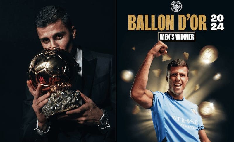 Rodri (discurso completo por el Balón de Oro 2024): «Esto es una victoria del fútbol español y al trabajo en la sombra de todos los mediocentros»