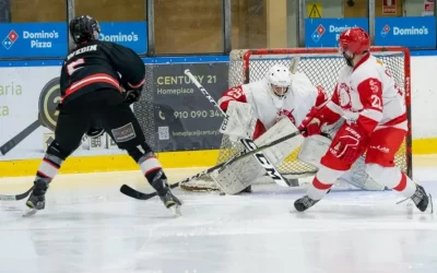 Deportes Majadahonda: victoria del Rayo Majadahonda femenino contra Leganés (Fútbol Sala) y derrota del Hockey Hielo frente al Jaca (Huesca)