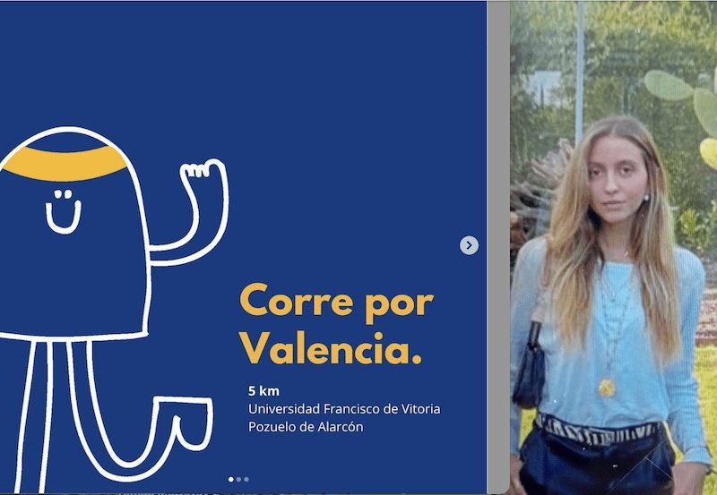 Carrera por Valencia y evento musical con comida en la Universidad Francisco de Vitoria