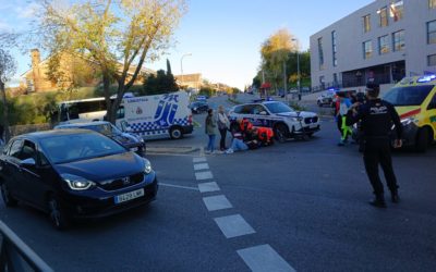 Atropello a un patinete en la rotonda de los Juzgados (Majadahonda) y detención en Villalba de una empleada de hogar y su hijo por robo de oro a un anciano de 92 años