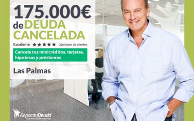 Repara tu Deuda cancela 175.000 € en Las Palmas de Gran Canaria con la Ley de Segunda Oportunidad