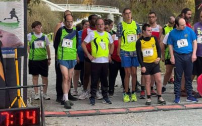 Adrian Parras y Ariadna Hernandez gana el XXIX campeonato de Catilla y León de campo a través para discapacitados