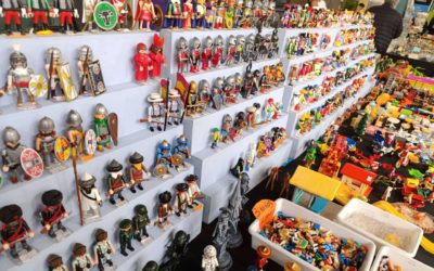 El Mercado del juguete de Madrid presenta la navidad con playmobil