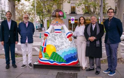 ‘Quisqueya La Bella’, la nueva menina dominicana que se exhibe en la exposición internacional Meninas Madrid Gallery