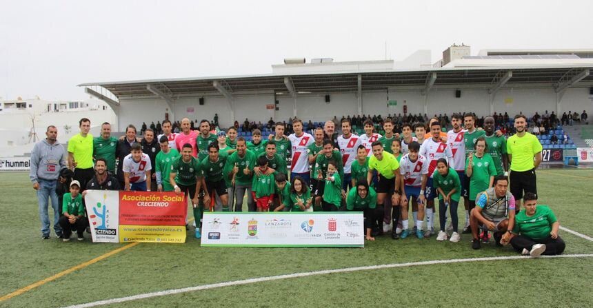 Rayo Majadahonda consigue 1 punto en Lanzarote (1-1) y le «recorta» otro al «play off»