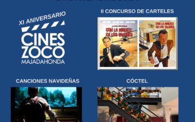 El Concurso de Carteles de Cines Zoco Majadahonda anticipa la Gala de Navidad