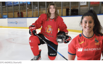 Lucía Díaz (Rugby) y Claudia Castellanos (Hockey Hielo): dos deportistas de Majadahonda en las portadas de la prensa nacional